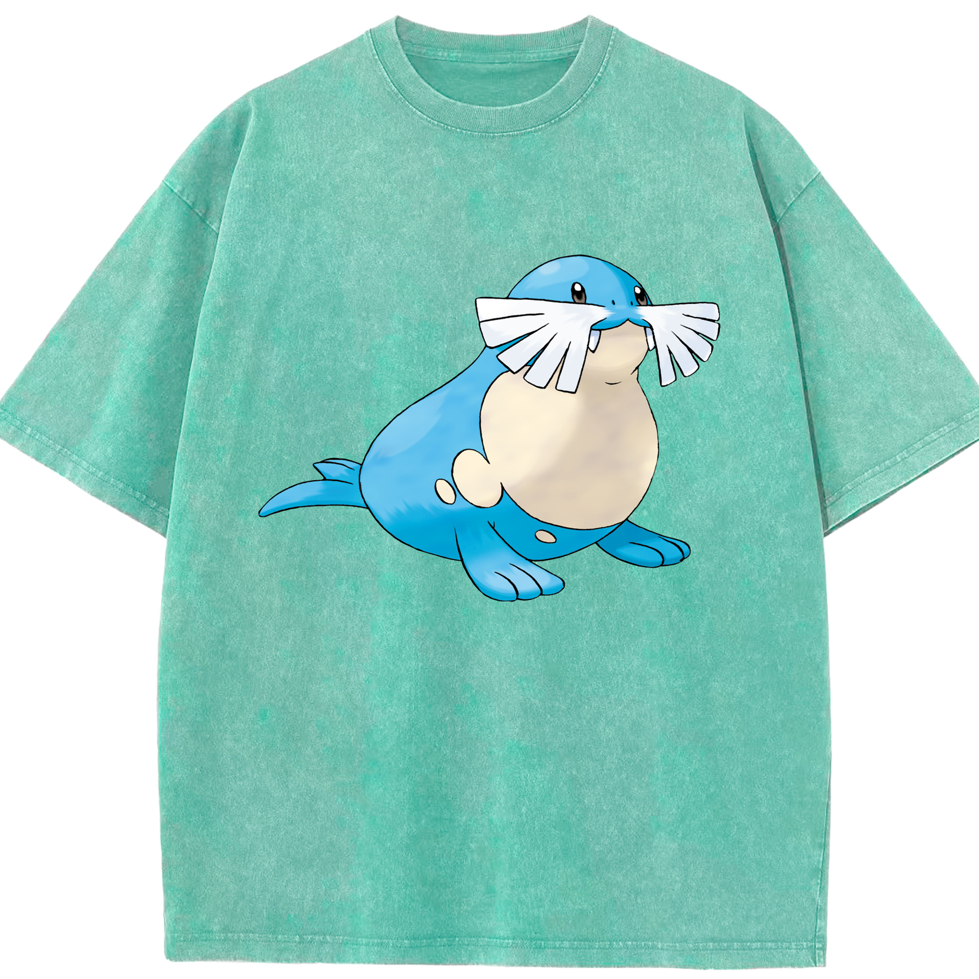 （画像用） ポケットモンスター Pokémon 綿100% ヴィンテージ風 半袖Tシャツ（フロントプリント）